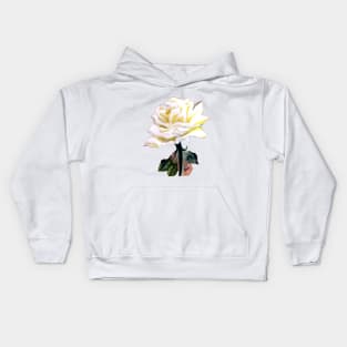 White rose Kids Hoodie